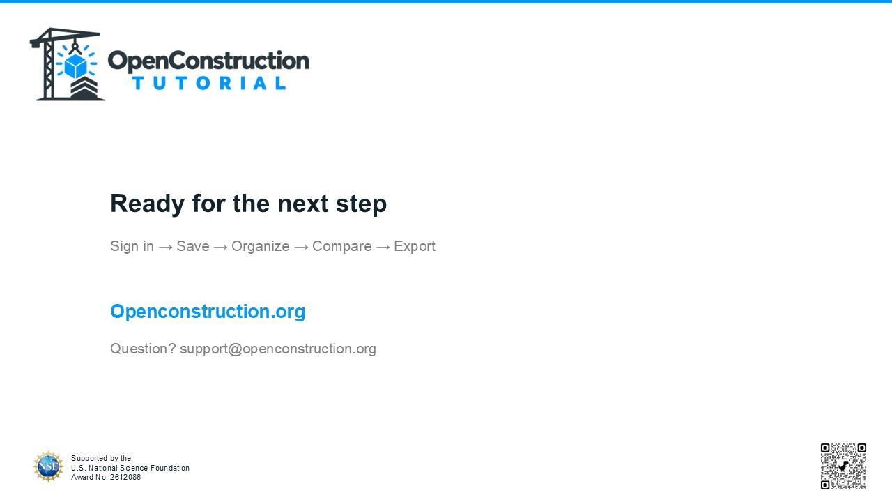 Workspace tutorial conclusion summarizing the research workflow
